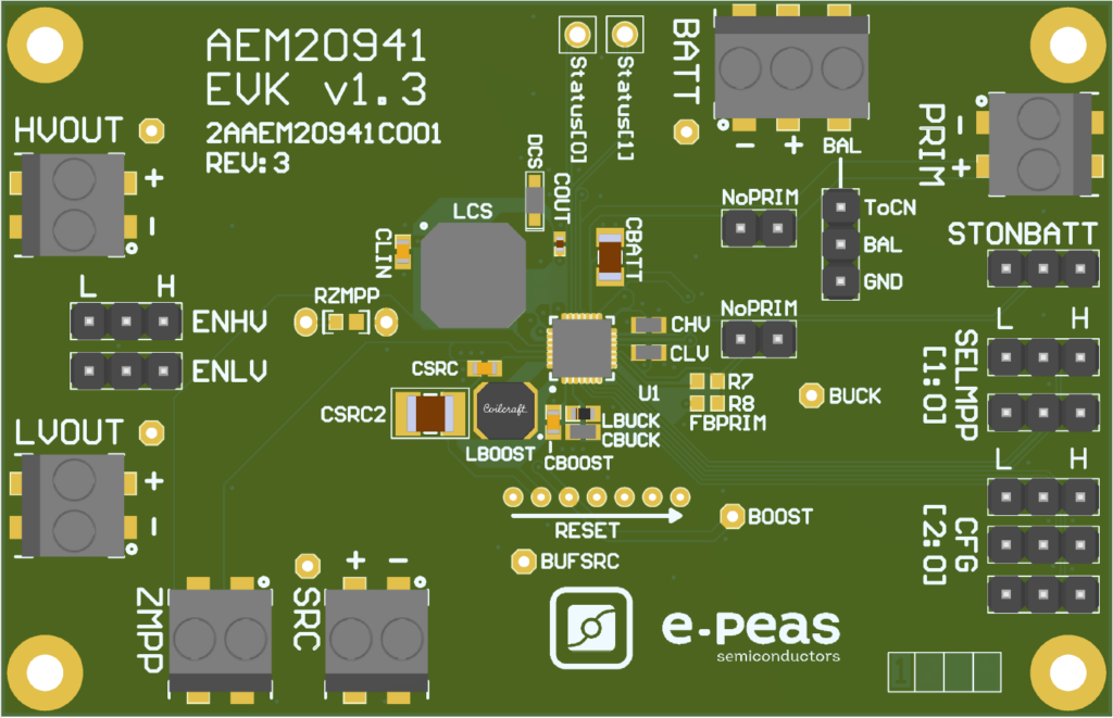 AEM20941 evaluation board